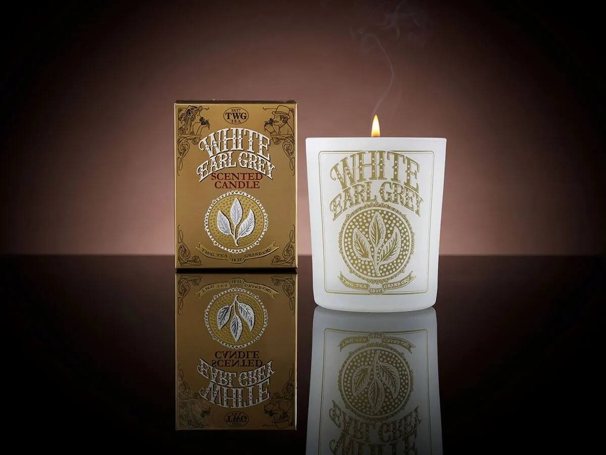 TWG white earl grey scented candle TWG Tea ホワイトアールグレイ